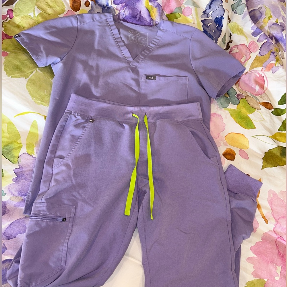 Figs Lavender Dew Set - Size Small